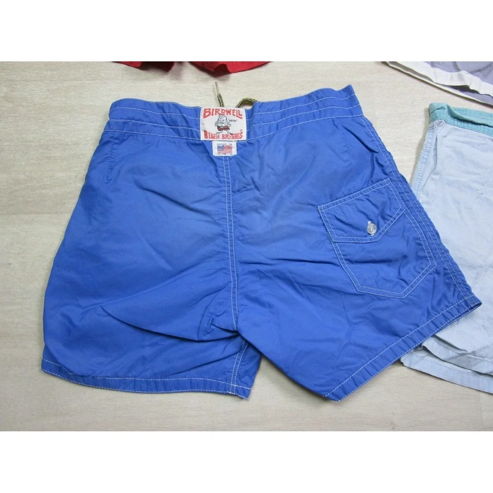 Vintage 1980s Board Shorts Lot of 6 (S/M) Patagonia Gotcha Quicksilver‎ Birdwell